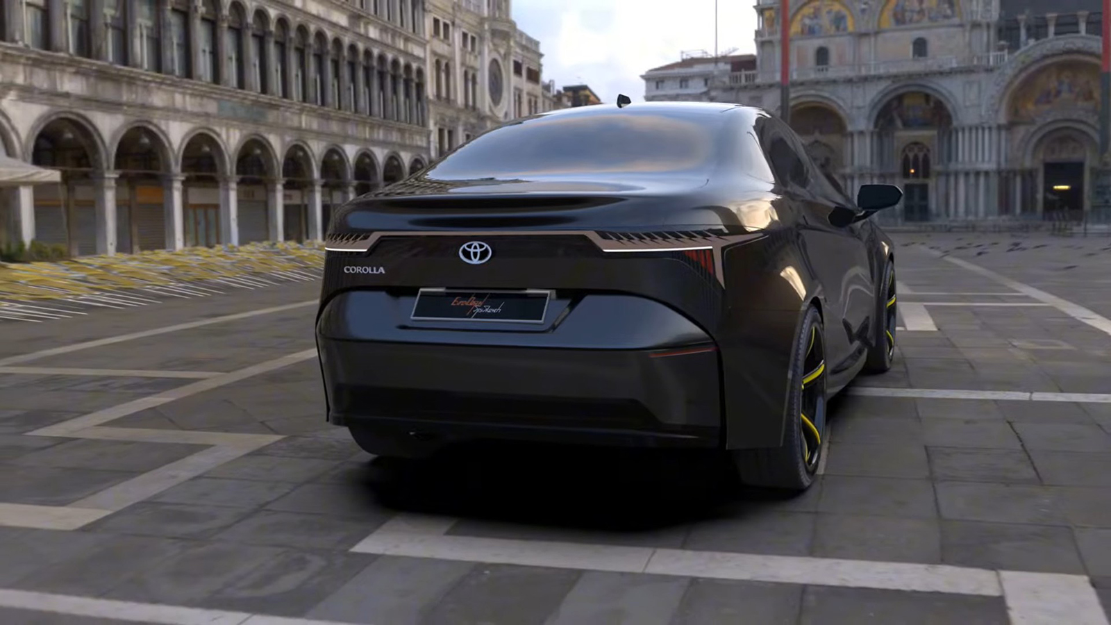 Έτσι μπορεί να μοιάζει μια νέα ηλεκτρική Toyota Corolla 